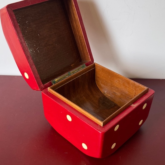 Dice Playing Cards Box Italy Mid-Century - Picture 2 of 10